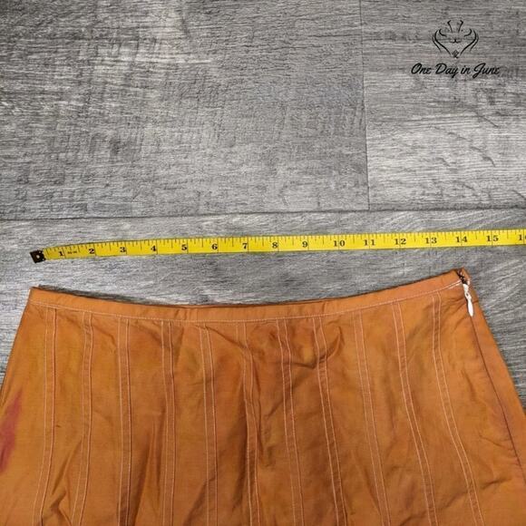 Loft Tie Dye A Line Skirt Size 2 - Picture 3 of 5
